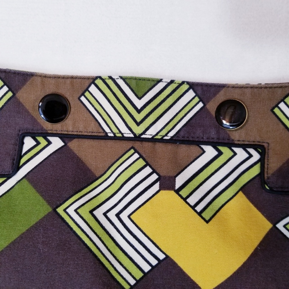 Ann Taylor LOFT Retro Geometric Mod Mini Skirt-NWT - Picture 3 of 6